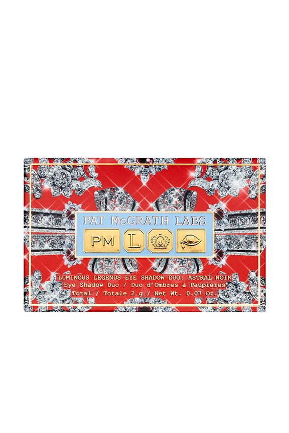 view 2 of 6 Luminous Legends Eye Shadow Duo: Astral Noir in 