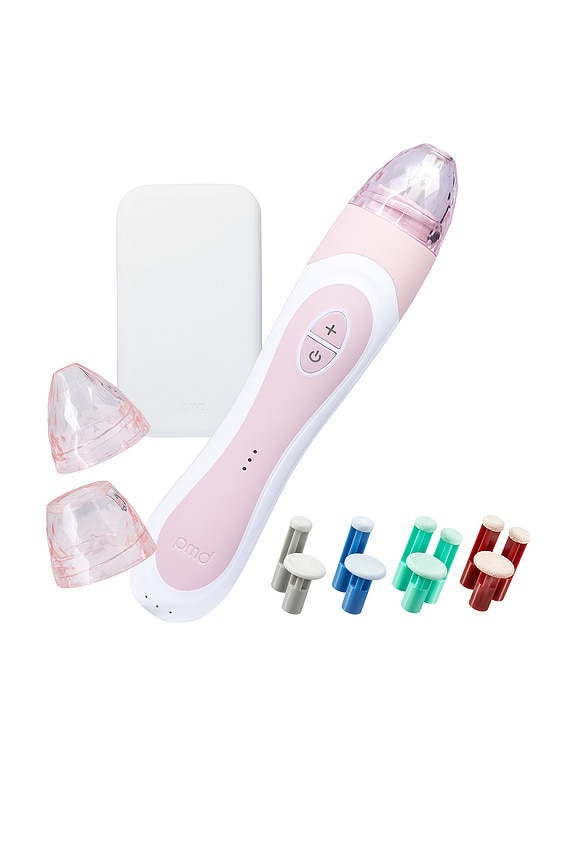 view 1 of 7 Personal Microderm Elite Pro Exfolitation Device in Cherry Blossom Pink
