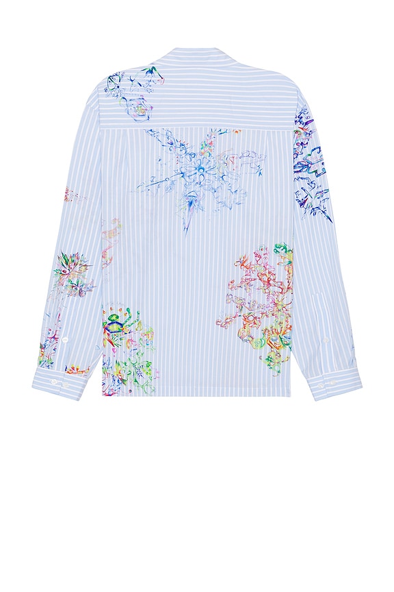 view 2 of 5 FRACTAL STRIPE シャツ in Coco Star