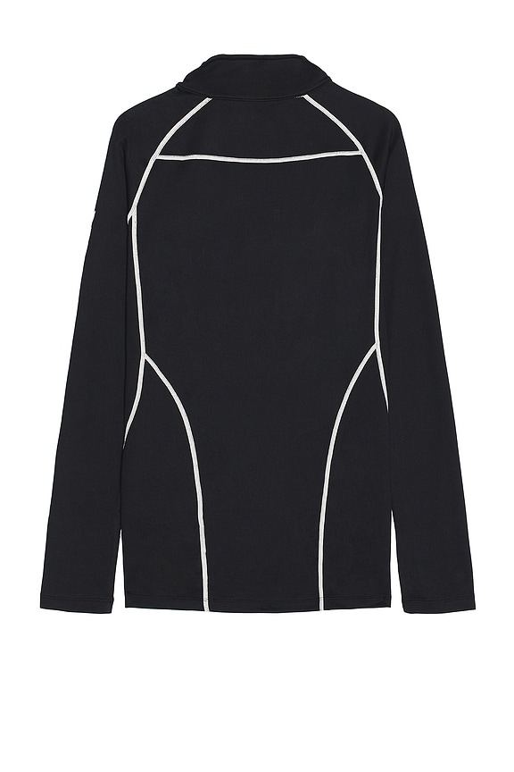 view 2 of 4 SUDADERA CON CREMALLERA in Black