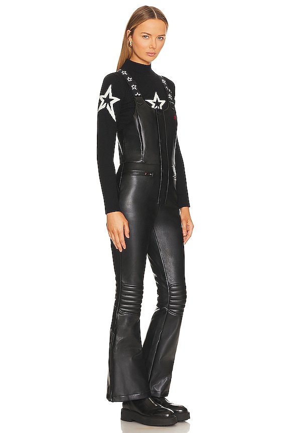 view 2 of 3 ГОЛУБЫЕ БРЮКИ FRANKIE in Black Faux Leather