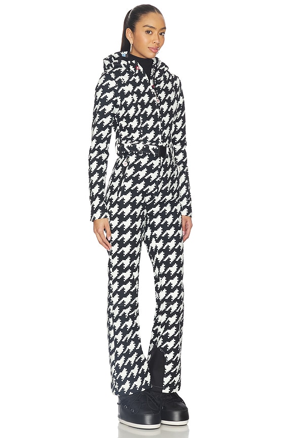 view 2 of 4 Tignes Ski Suit II in Black & White Houndstooth