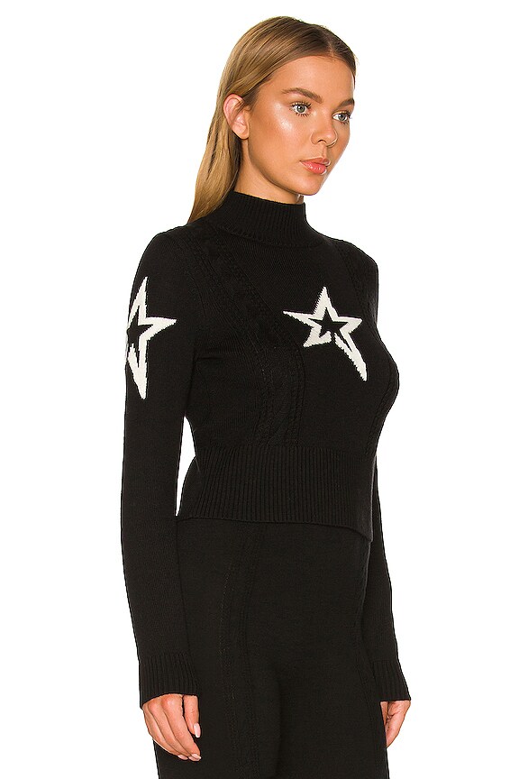 view 2 of 5 Cable Underwear Sweater in Black