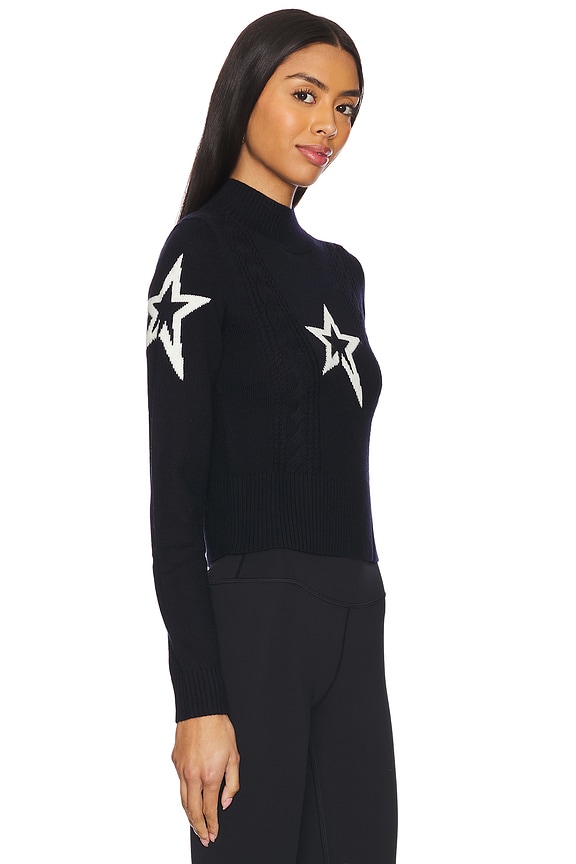 view 2 of 5 JERSEY CABLE in Dark Charcoal Blue