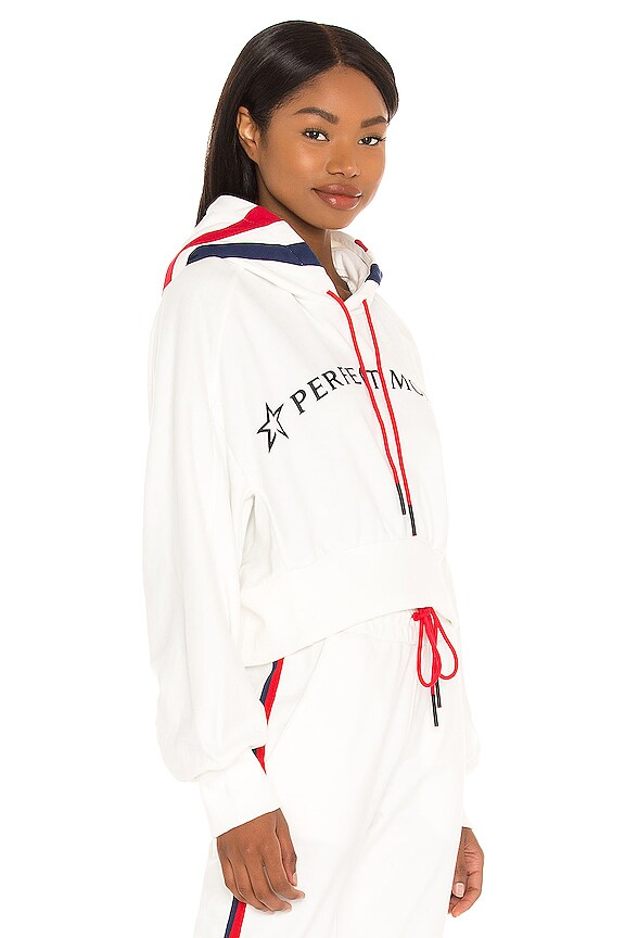 view 2 of 5 Cropped Hoodie in Snow White