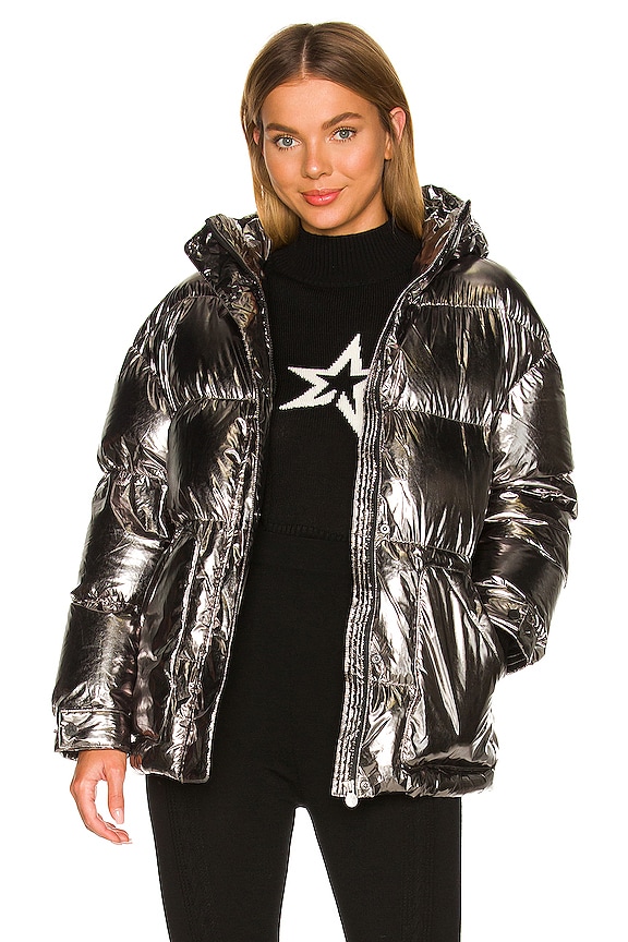 view 2 of 6 Over Size Parka II in Silver HP Foil
