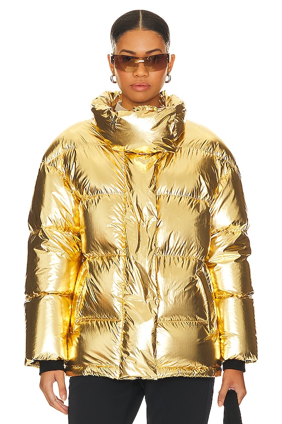 view 2 of 5 Oversized Parka III in Gold Foil