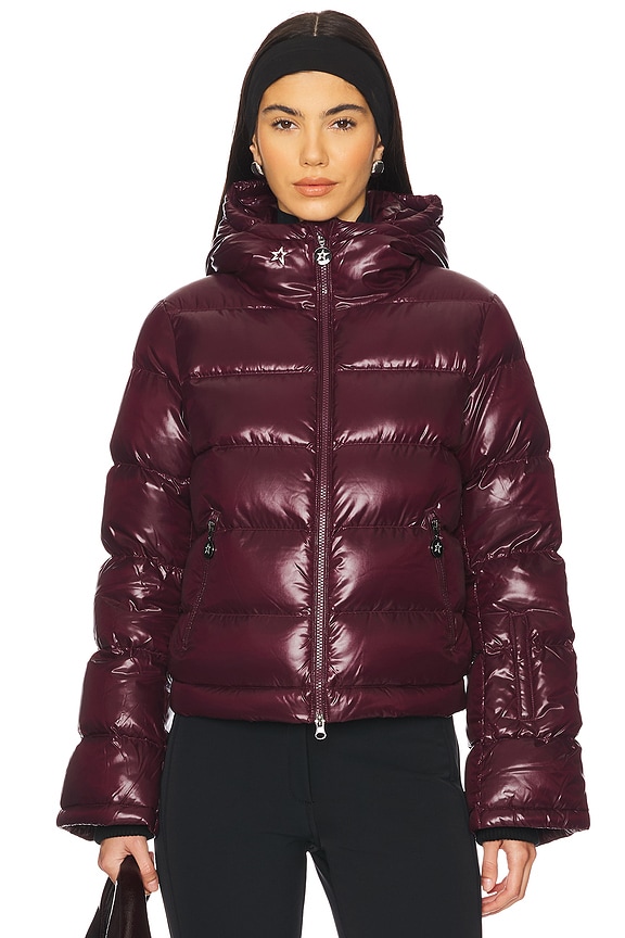 view 2 of 6 BLOUSON DE SKI POLAR in Burgundy