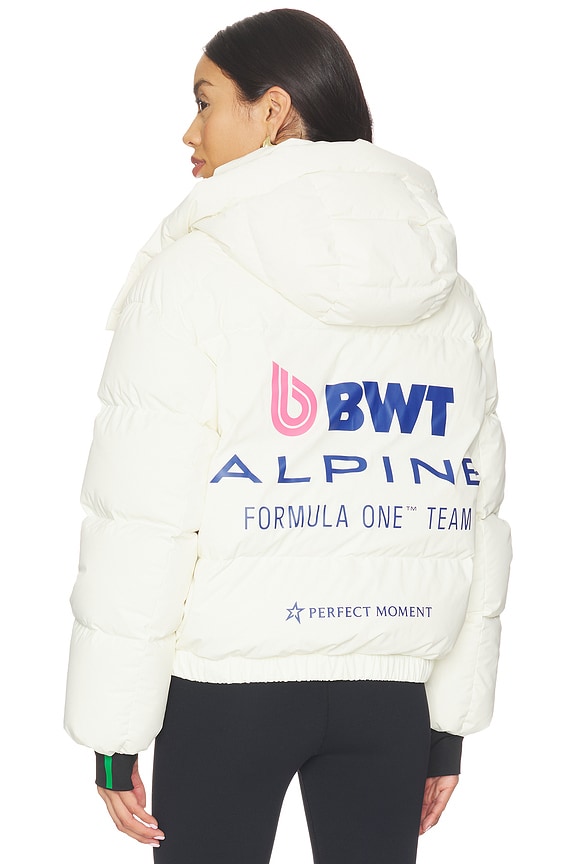 view 1 of 7 Womens Alpine Moment Ski Jacket in Lucent White
