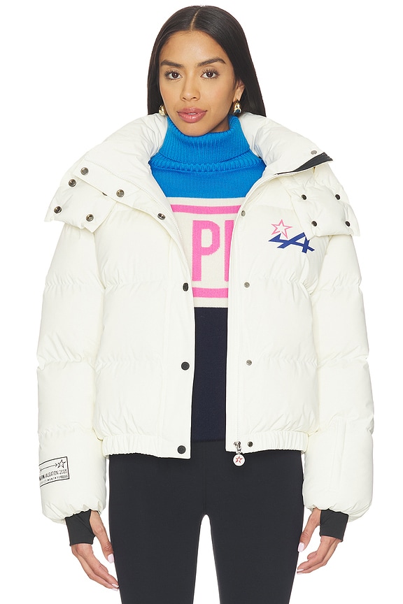 view 2 of 7 Womens Alpine Moment Ski Jacket in Lucent White