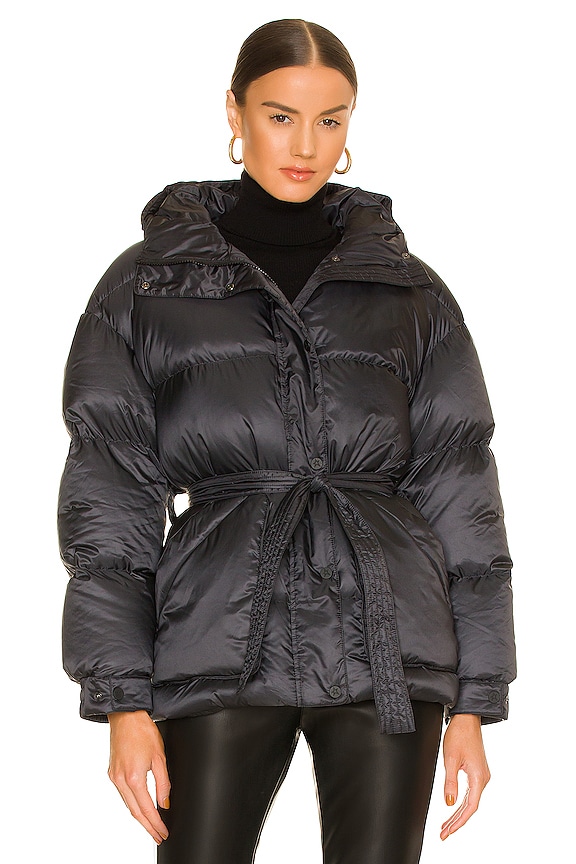 view 2 of 6 Over Size Parka II in Black & Snow White