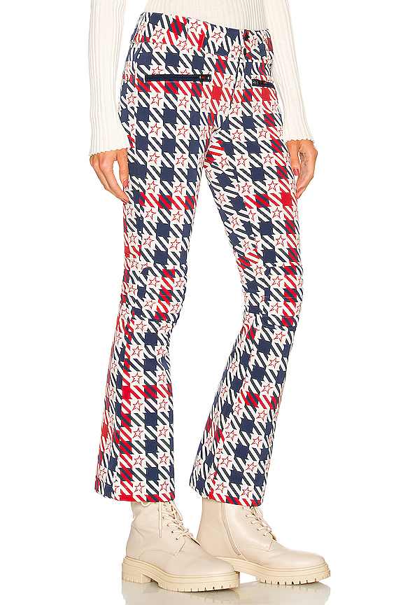 view 2 of 4 Aurora Flare Pant in Star Gingham Snow White