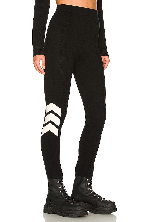 view 2 of 5 Cable Underwear Legging in Black