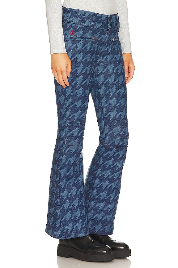 view 2 of 4 Auroral Denim Ski Pant in Houndstooth Mid