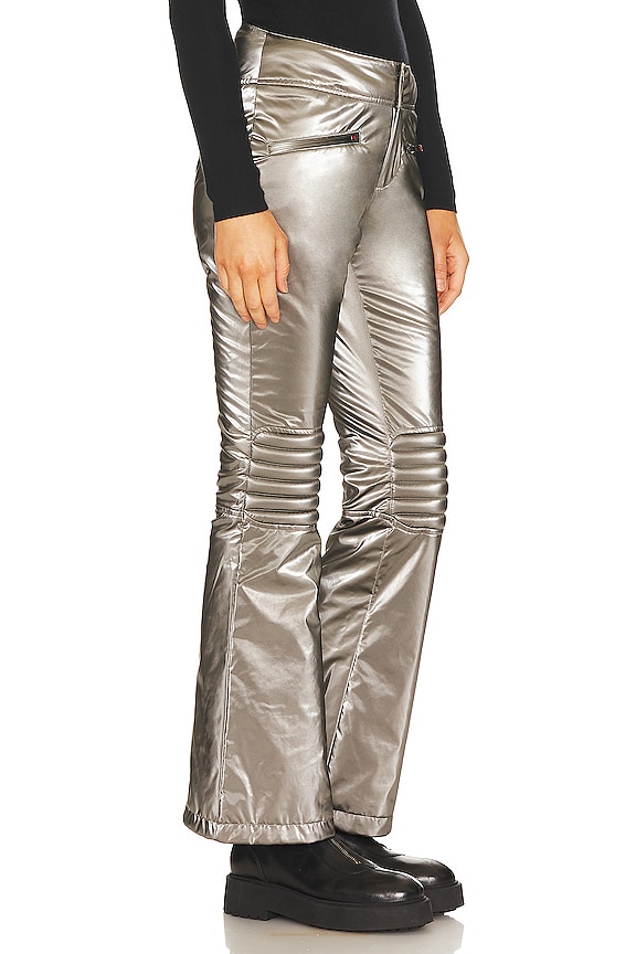 view 2 of 4 БЕГОВЫЕ БРЮКИ-КЛЕШ AURORA in Gunmetal Silver