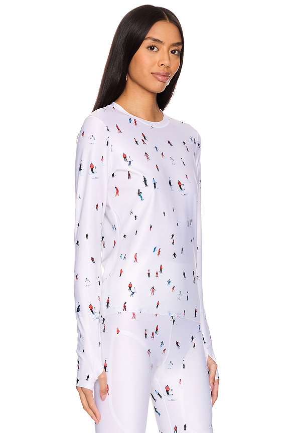 view 2 of 5 Perfect Active Tee in Dede Ski Print