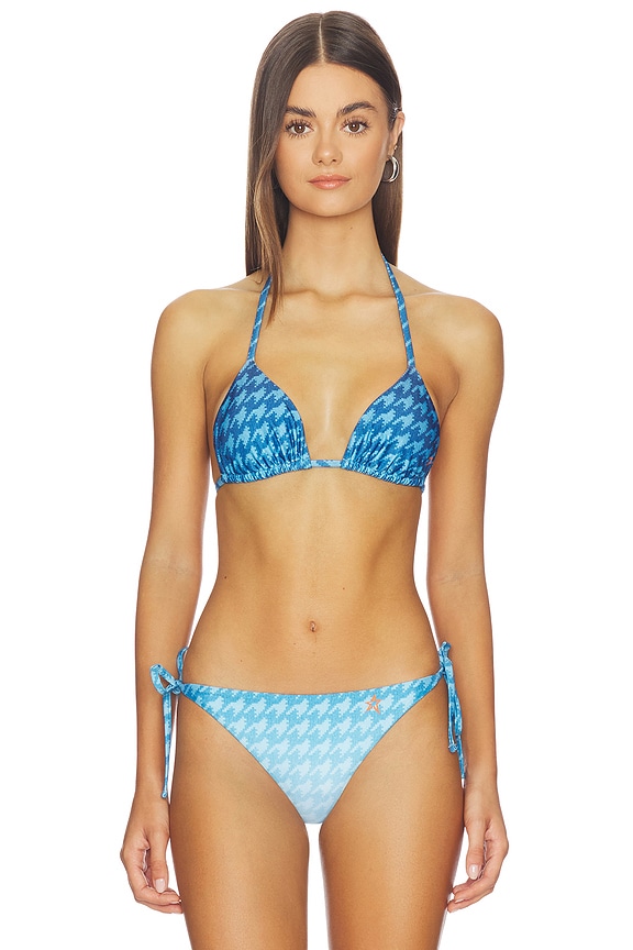 view 1 of 5 HAUT DE MAILLOT DE BAIN SALINAS in Faded Blue & Blue