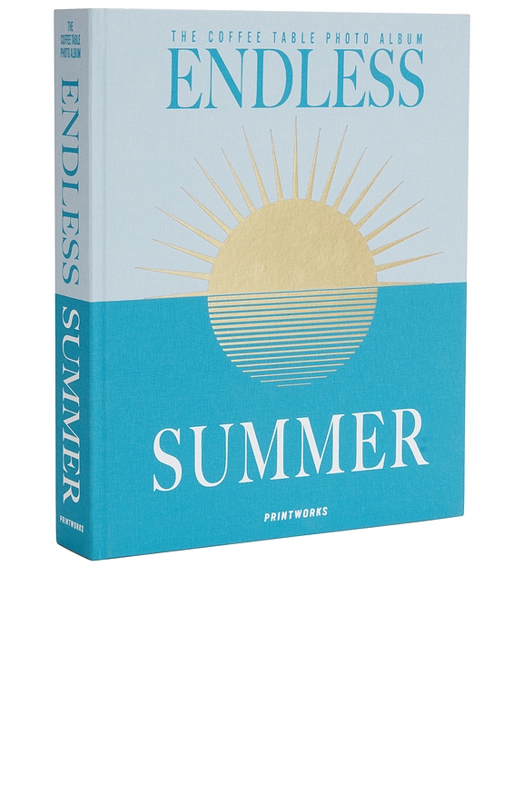 view 2 of 3 Endless Summer Turquoise Photo Album in Turquoise