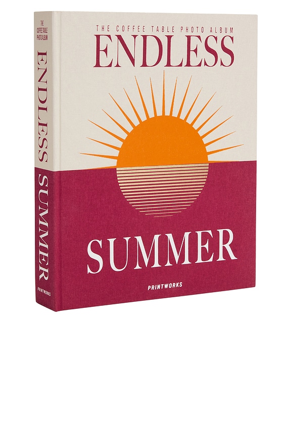 view 2 of 3 ENDLESS SUMMER MAROON PHOTO ALBUM フォトアルバム in Maroon/Beige