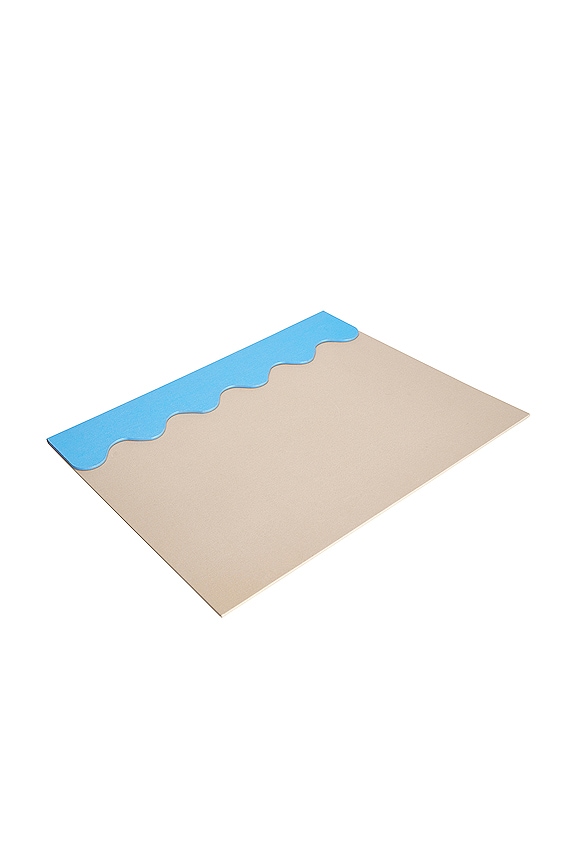view 2 of 3 BASE DE MESA DESK PAD in Beige & Blue