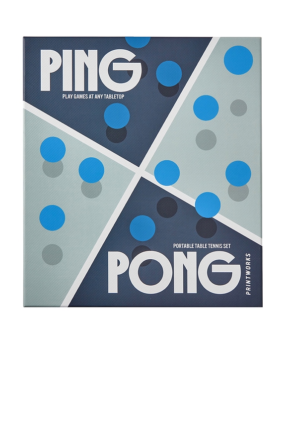 view 2 of 3 Ping Pong Portable Table Tennis in Blue