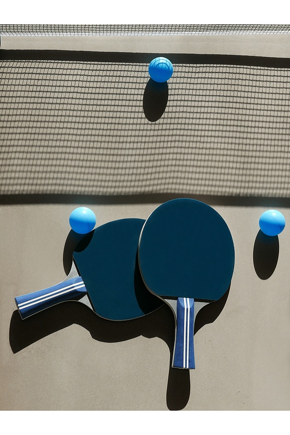 Printworks Ping Pong Portable Table Tennis in Blue | REVOLVE