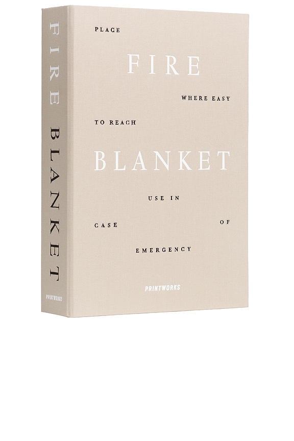 view 2 of 6 Fire Blanket in Beige