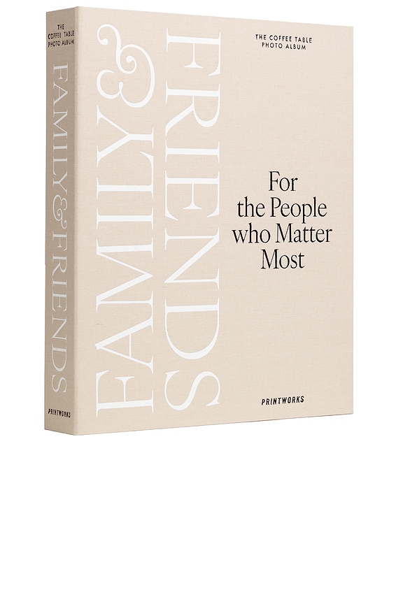 view 2 of 5 Family & Friends Photo Album in Beige