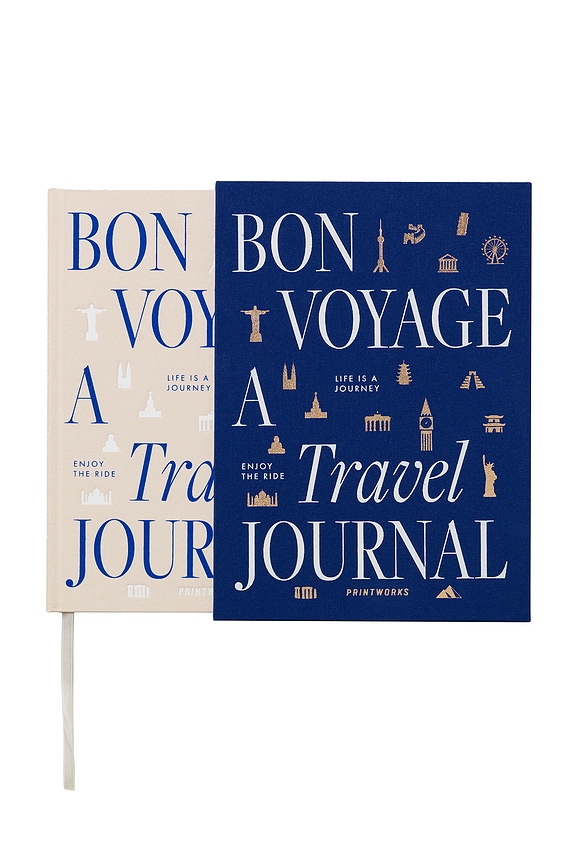 view 2 of 6 JOURNAL INTIME TRAVEL JOURNAL BON VOYAGE in 