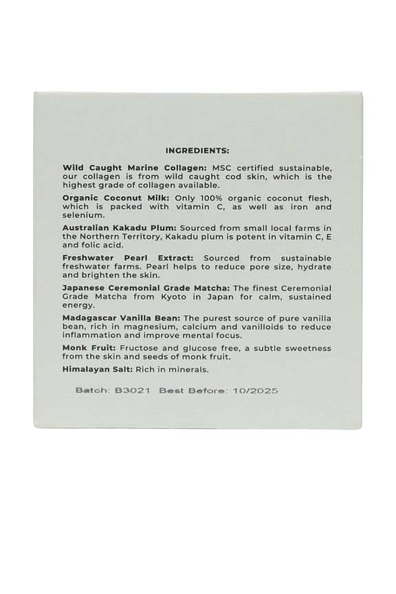 view 2 of 6 COLLAGÈNE PEARL MARINE COLLAGEN SUPERPOWDER TRAVEL SET in Ceremonial Grade Matcha