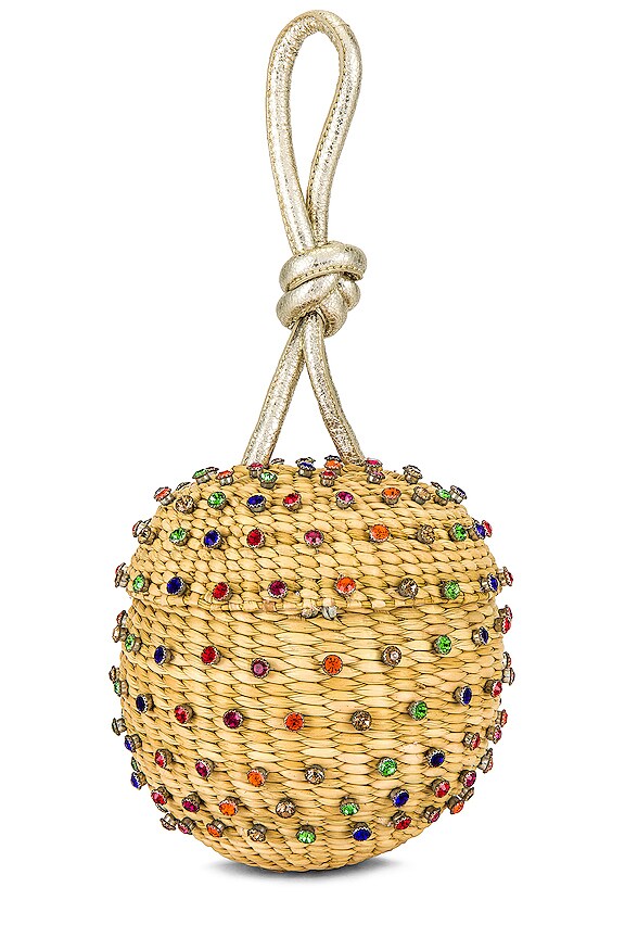 view 2 of 4 The Disco Ball Handbag in Rainbow