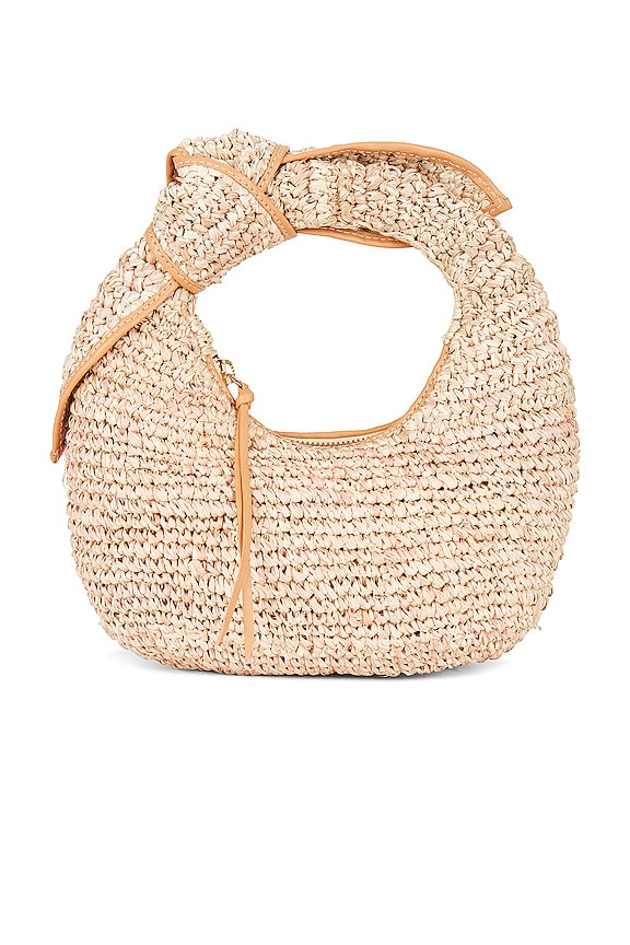 Poolside Josie Knot Bag in Mixed Natural | REVOLVE