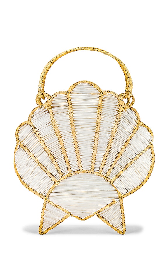 view 2 of 4 The Love Song Clutch in White