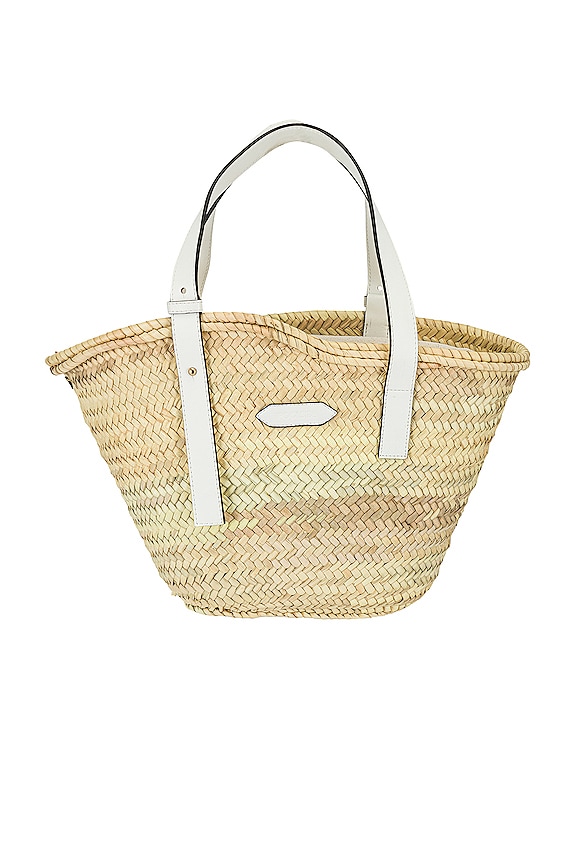 view 2 of 4 The Essaouira Tote Bag in White
