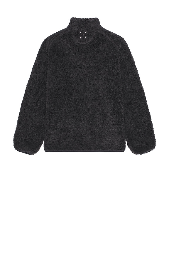 view 2 of 4 Arch Half Zip Fleece Sweater in Charcoal