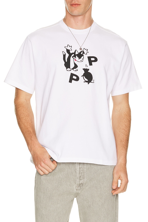 view 1 of 4 Catch Tee in White
