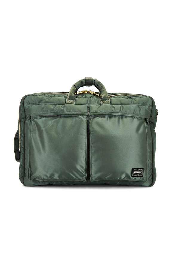 view 2 of 8 Tanker 3Way Briefcase in Sage Green