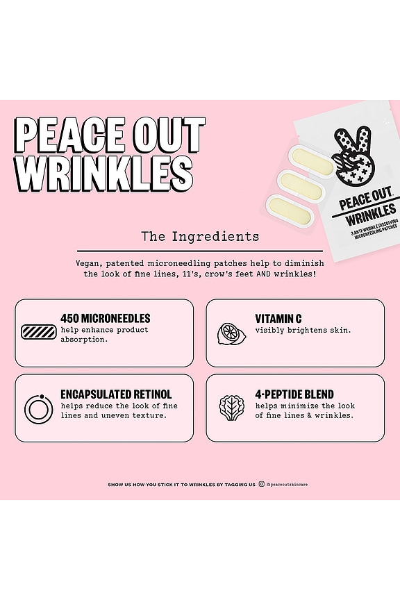 view 2 of 12 Microneedling Anti-wrinkle Retinol Patches in 