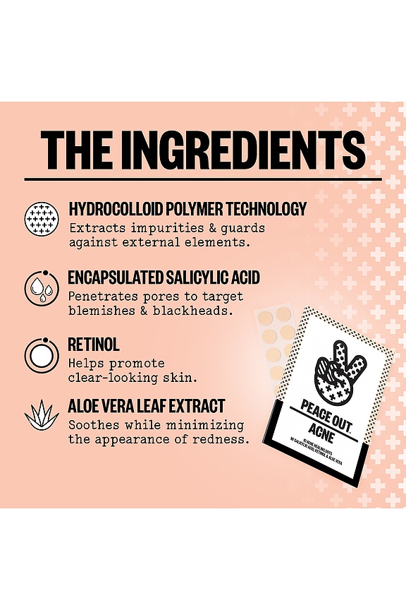 view 2 of 10 Salicylic Acid Acne Healing Dots 20 Dots in 