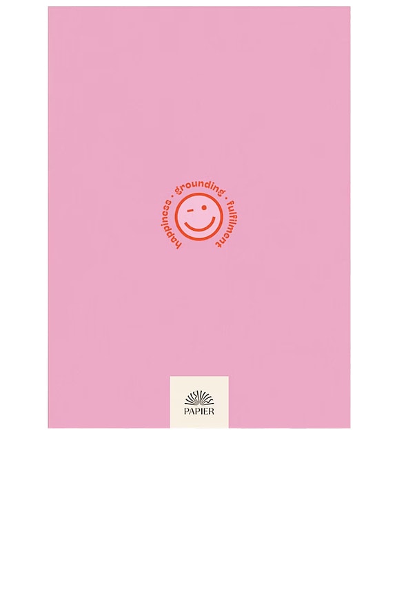 view 2 of 6 JOURNAL À COUVERTURE RIGIDE GRATITUDE ET ATTITUDE GRATITUDE ATTITUDE HARDCOVER JOURNAL in Pink