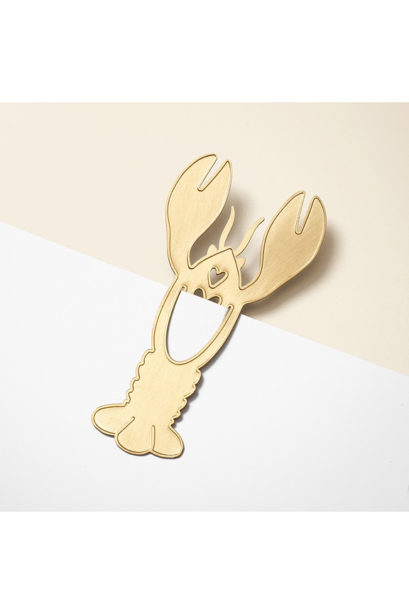 view 2 of 3 CADEAU MARQUE-PAGE HOMARD LOBSTER BOOKMARK STOCKING in 