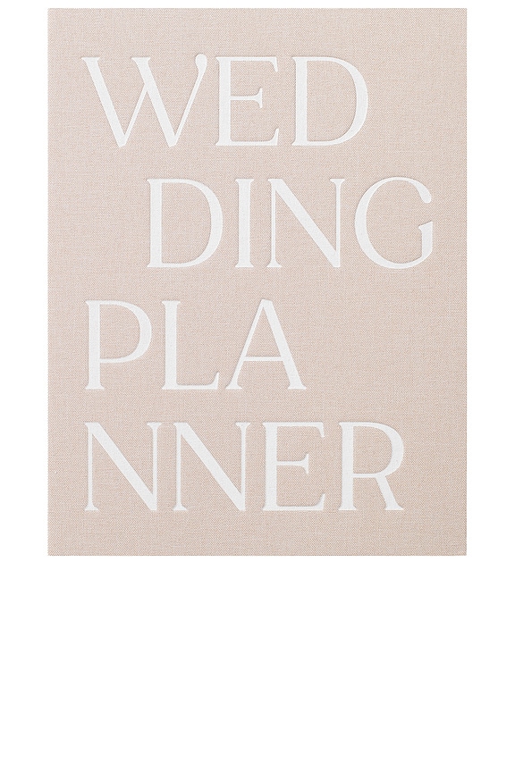 view 1 of 8 Wedding Planner Binder Folio in Beige