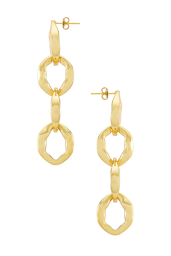 view 2 of 3 Mavis Earrings in Gold