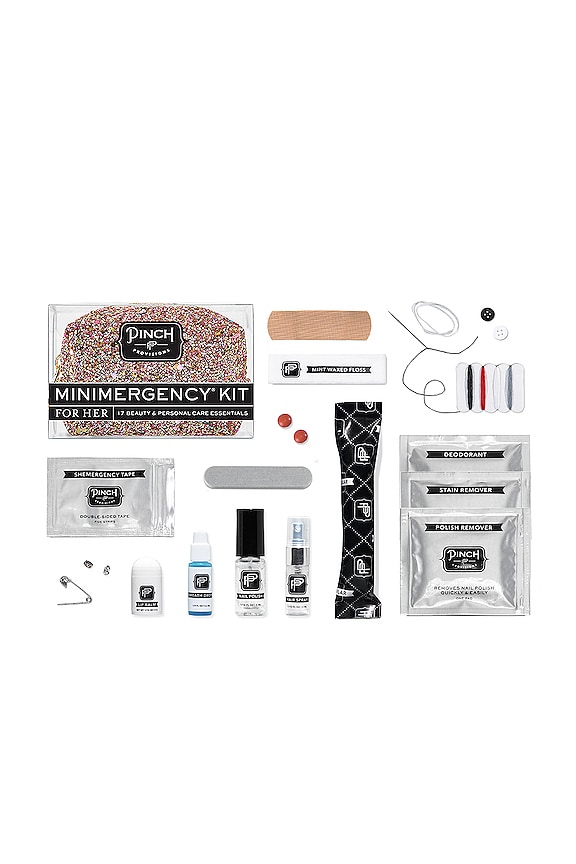 view 2 of 2 Glitter Bomb Minimergency Kit in Rose Gold