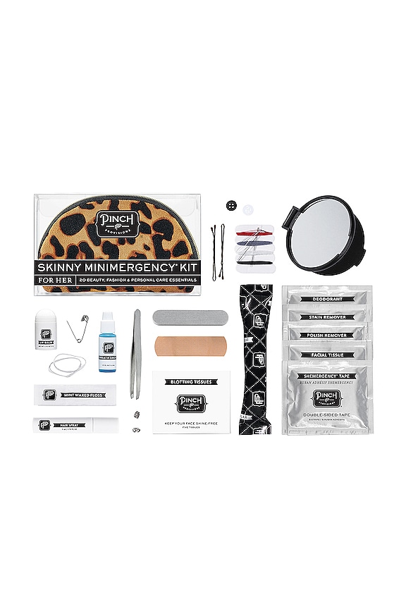 view 2 of 2 Skinny Minimergency Kit in Tan Leopard