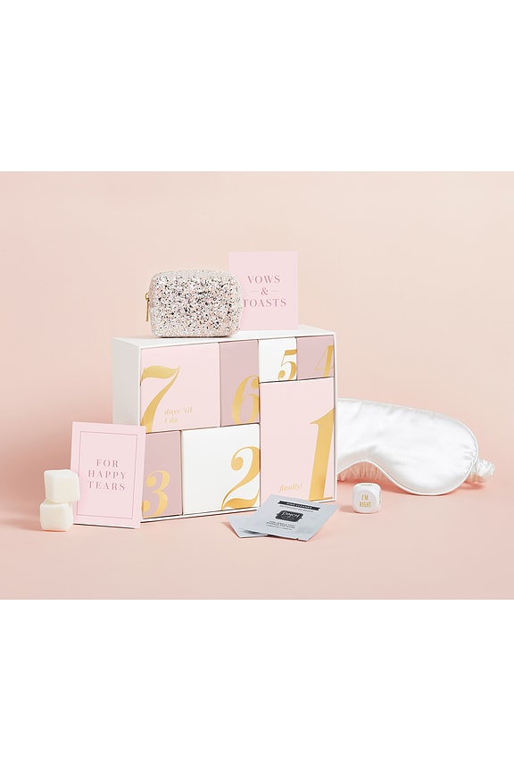 view 2 of 2 CALENDRIER DE L'AVENT SPÉCIAL MARIAGE WEDDING ADVENT CALENDAR in White