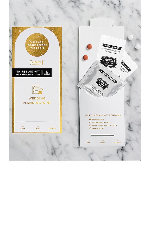 view 2 of 3 Wedding Planning Wine Thirst Aid Kit in 