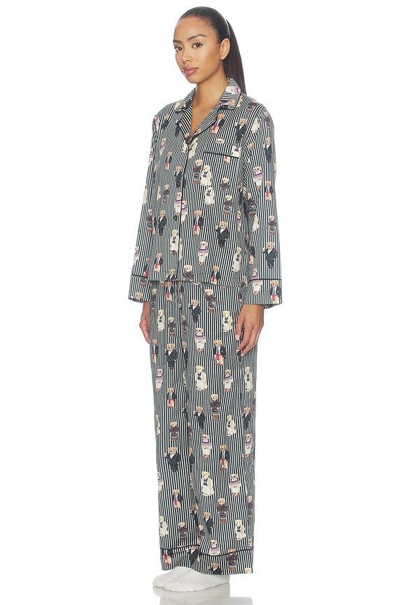 view 2 of 5 Sleep Bear Pant Set in Winter Bear