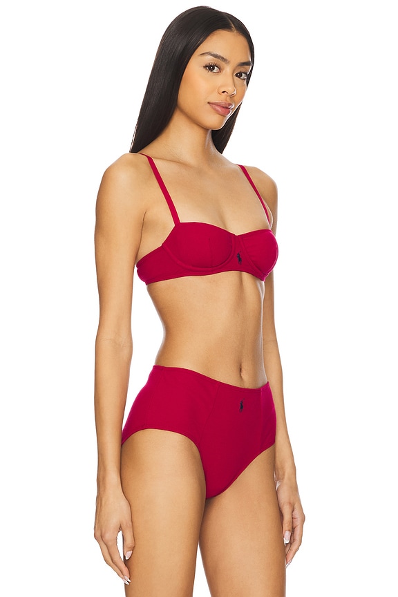 view 2 of 5 BALCONNET UNLINED in Classic Red