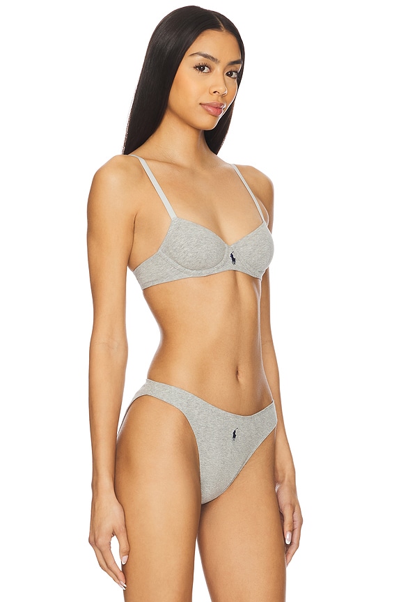 view 2 of 5 Unlined Demi in Heather Grey